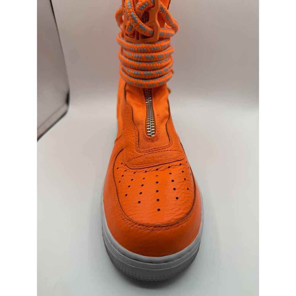 Nike Sf Air Force 1 High Total Orange 2017 - AA1128-800 Size 12 - NO BOX - Read - Picture 6 of 16